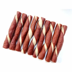 Alda Pałki Kolagenowe dla Psa z Kaczką 12cm 500g