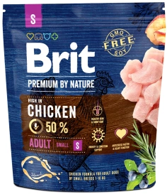 Brit Premium By Nature Adult S Small 1kg