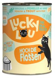 Lucky Lou Karma Dla Kota Drób Pstrąg 400g