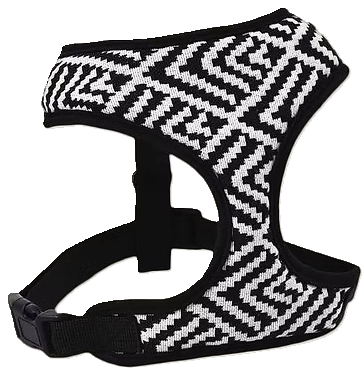 Barry King Szelki Dla Psa Azteckie Biało-Czarne 34-45cm