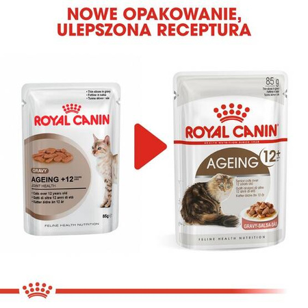 Royal Canin Ageing +12 Karma Mokra Dla Kota w Sosie 85g