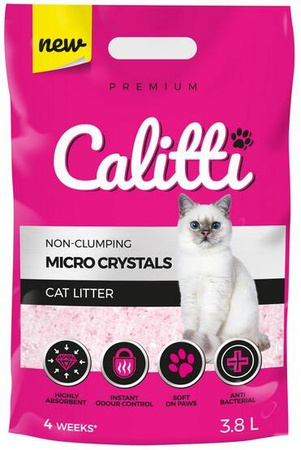 Calitti Żwirek Dla Kota Micro Crystals 2x3,8l
