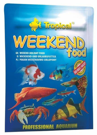 Tropical Weekend Food Pokarm dla Ryb Akwariowych 20g