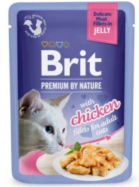 Brit Premium Karma Dla Kota Filet Kurczaka w Żelu 85g
