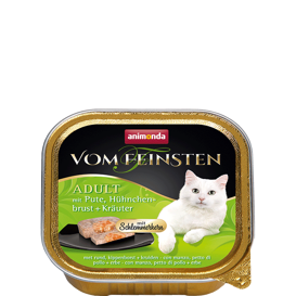 Animonda Kot 100g V.Feinsten Indyk, Pierś Kurczaka W Ziołach Tacka