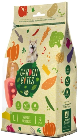 Garden Bites Veggie Friends Large Pounch Duże Warzywa do Zębów 270g