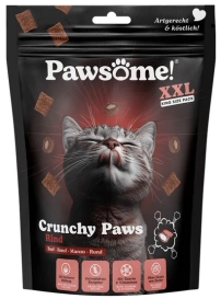 Pawsome Crunchy Paws Przysmak dla Kota Wołowina 150g