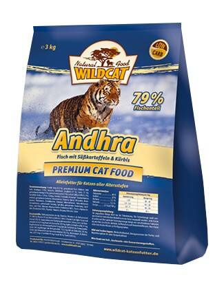 Wildcat Karma Dla Kota Andhra Ryby Bataty 500g