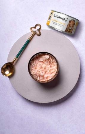 Amanova Mokra Karma dla Kota Kurczak w Bulionie 70g