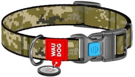 WAUDOG Obroża Dla Psa Moro Z Adresówką QR L