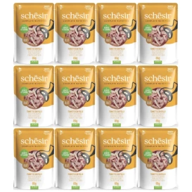 Schesir Mokra Karma dla Kota Tuńczyk Kurczak 12x85g