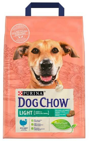 Purina Dog Chow Light Karma Sucha dla Psa Indyk 2,5kg