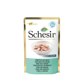 Schesir Karma Mokra dla Kota Tuńczyk Dorada w Galaretce 50g