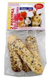 Dako-Art Biszkopty Extra Z Posypką Malinowo-Truskawkową