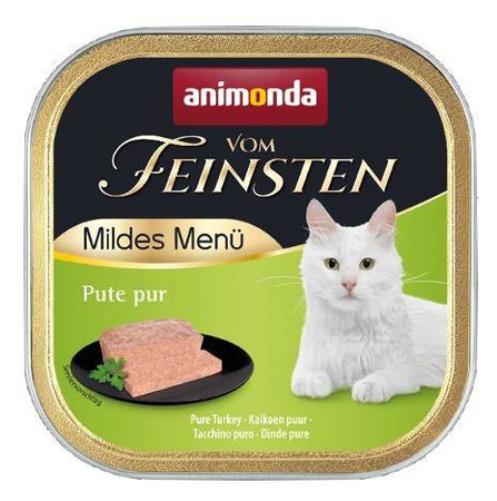 Animonda Kot 100g V.Feinsten Mildes Menü Indyk Tacka