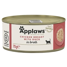 Applaws puszka dla kota Kurczak i Kaczka 70g