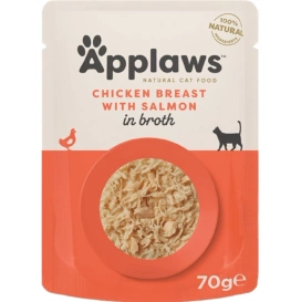 Applaws Mokra Karma Dla Kota Kurczak Łosoś w Bulionie 70g