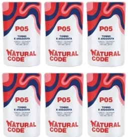 Natural Code Karma Dla Kota P05 Tuńczyk Homar 6x70g