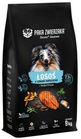 Paka Zwierzaka Karma Dla Psa Łosoś z Rybami Bałtyckimi 9kg