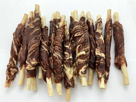 Alda G009 Kabanos Zawijany Z Królikiem I Dorszem 500g