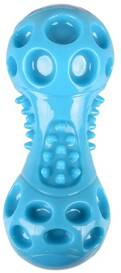 Flamingo Zabawka Dla Psa TPR Hantel Niebieski 14cm