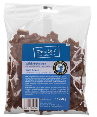 Chewies Przysmak Dla Psa Maxi Kostki Dziczyzna 200g