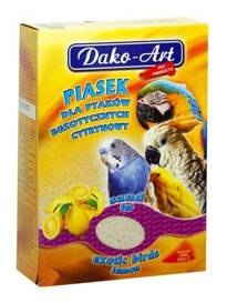 Dako-Art Piasek Cytrynowy dla Ptaków Egzotycznych 1,5kg