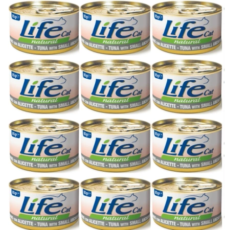 Life Cat Tuńczyk Anchois Karma dla Kota Puszka 12x85g