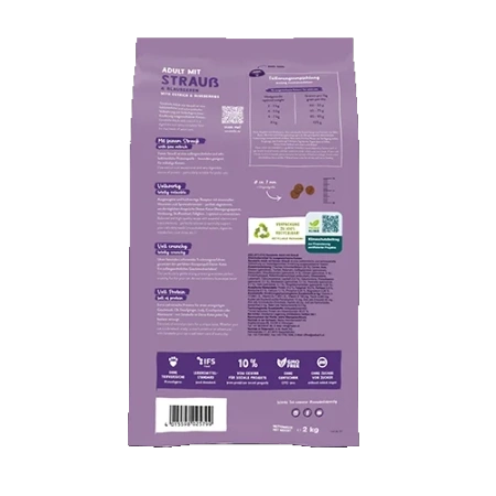 Sanabelle Adult Strauss Karma dla Kota Struś 400g