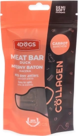 4Dogs Przysmak Dla Psa Baton Kaczka Marchew Półmiękki 2szt