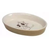 Nobby Miska Dla Kota Ceramiczna Oval Brąz 120ml 17x11x2,5 cm