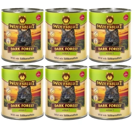 Wolfsblut Dark Forest Mokra Karma dla Psa Dziczyzna 6x395g