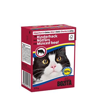 Bozita z Wołowiną kawałki w galaretce kartonik 370g
