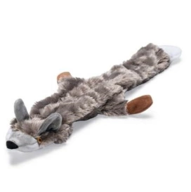 Beeztees Zabawka Pluszowa dla Psa Lis Szary 30cm