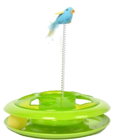 Duvo+ Happy Hoop Zabawka Dla Kota Zielona 26cm