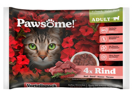 Pawsome Karma Dla Kota Rind Wołowina Saszetki 4x85g