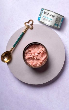 Amanova Mokra Karma dla Kota Tuńczyk Bulion 70g