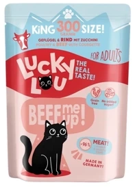Lucky Lou Karma Dla Kota Drób Wołowina 300g