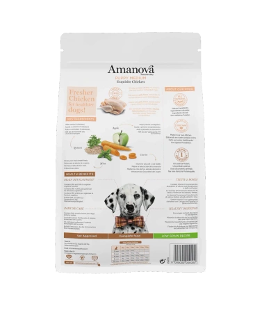 Amanova Medium Exquisite Karma dla Szczeniąt Kurczak 2kg