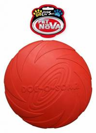 Pet Nova Rub Disc Red 22cm Dysk Do Rzucania Dla Psa