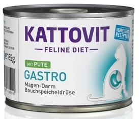 Kattovit Gastro Mokra Karma dla Kota Indyk 185g