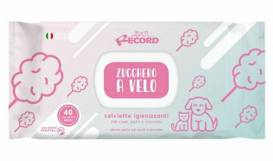 Record Chusteczki New Wata Cukrowa 40szt. Antybakteryjne