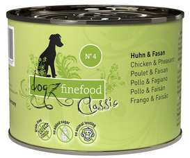 Dogz Finefood Karma Dla Psa N04 Kurczak Bażant 200g
