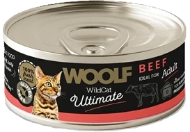 Woolf Ultimate Wild Cat Karma dla Kota Wołowina 85g