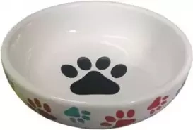 Yarro Miska Ceramiczna Dla Psa Kota Łapki 14x4,5cm