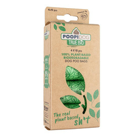 Duvo+ Biodegradowalne Worki na Odchody dla Psa True Bio