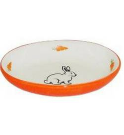 Yarro Miska Ceramiczna Owalna Dla Królika 13x9x2,5cm