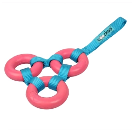 Coockoo Loop Zabawka Dla Psa Gryzak Różowy 26x15x2cm