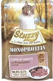 Stuzzy Mokra Karma Monoproteinowa dla Kota Szynka Saszetka 85g