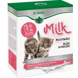 Dr Seidel Mleko Dla Kociąt w Proszku 200g +Akcesoria